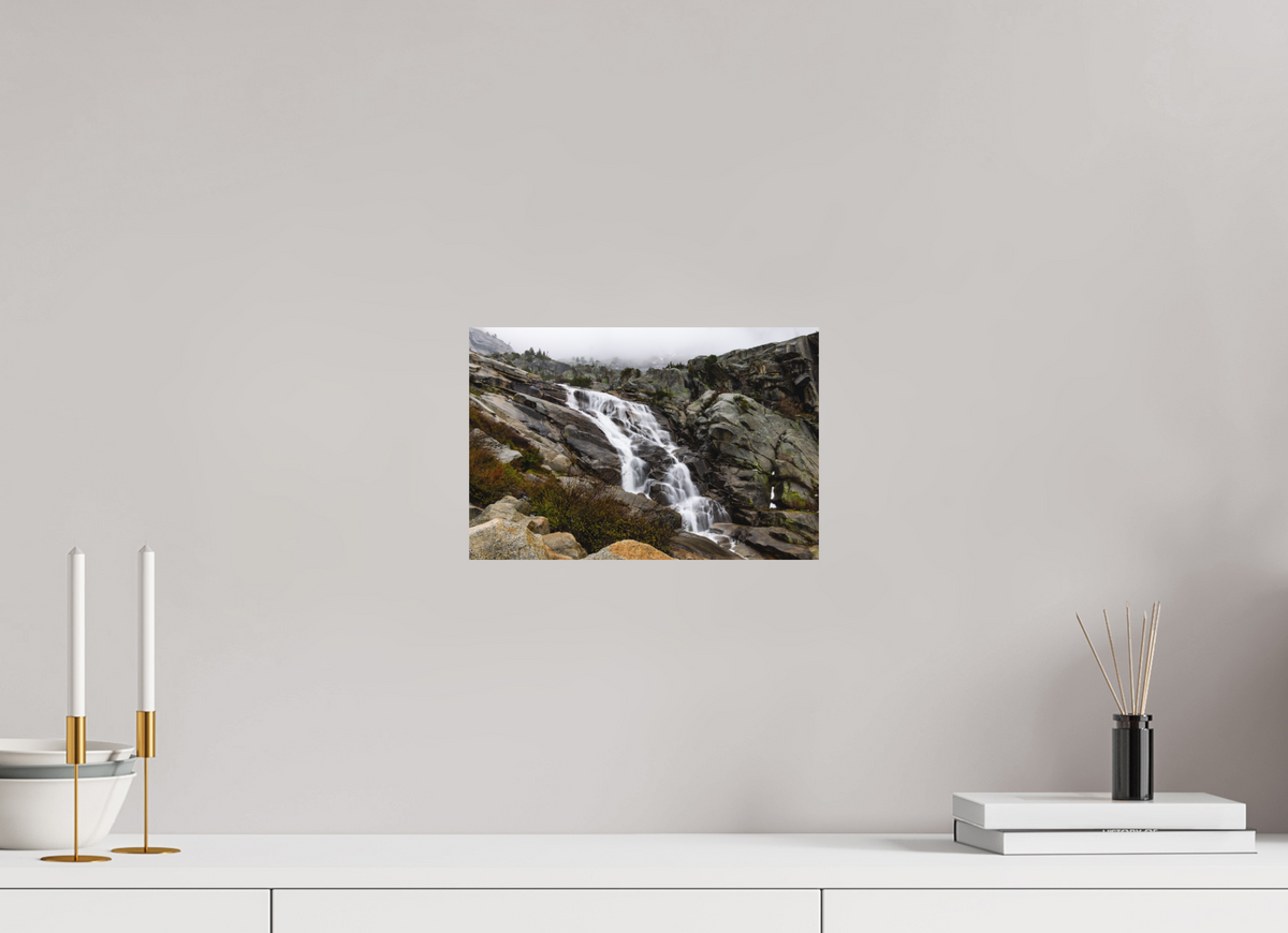12 x 8″, Direct Print on Aluminum Dibond Tokopah Falls