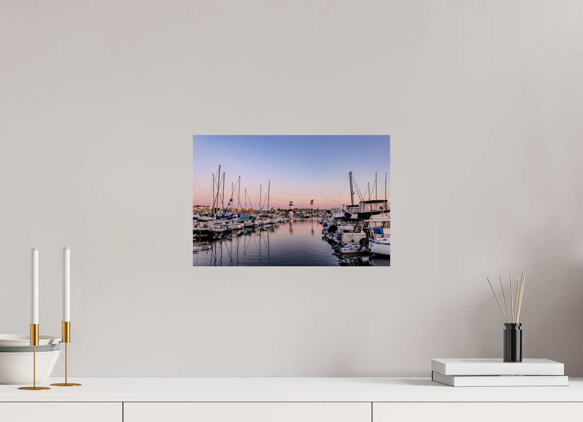 15 x 10″, ChromaLuxe HD Metal Print The Oceanside Harbor