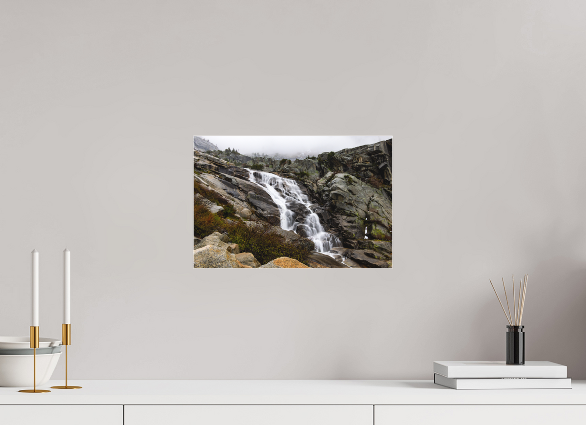 15 x 10″, Photo Print Under Matte Acrylic Glass Tokopah Falls
