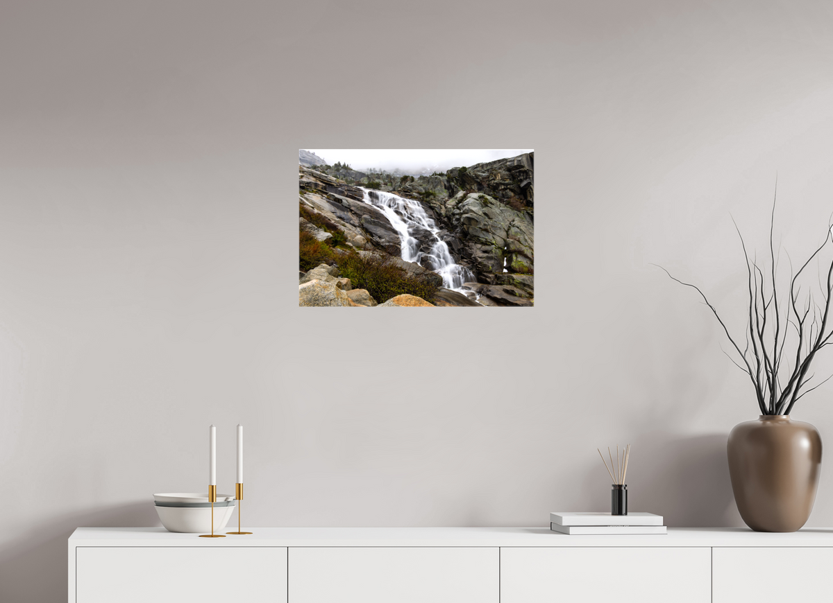 24 x 16″, Glossy Canvas on Stretcher Frame Tokopah Falls